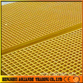 Molded square mesh type floor grills frp grating